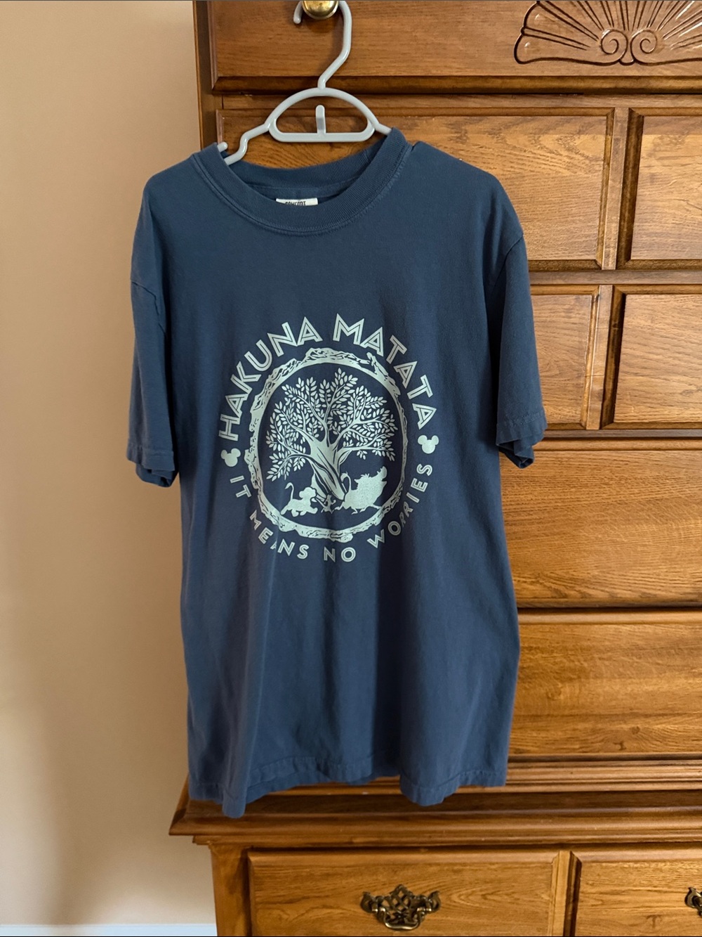Comfort Colors Navy Blue Hakuna Matata Graphic Tee